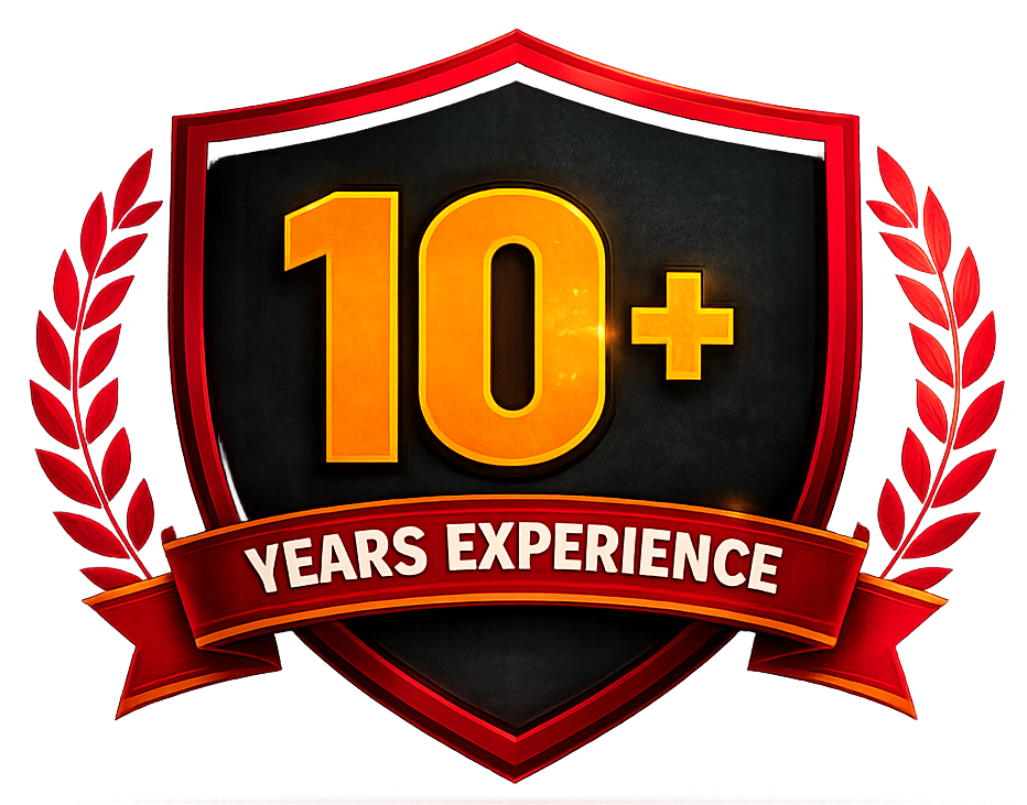 10 Years Experience